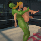 Naked Fighter 3d - futa on futa wrestling 9