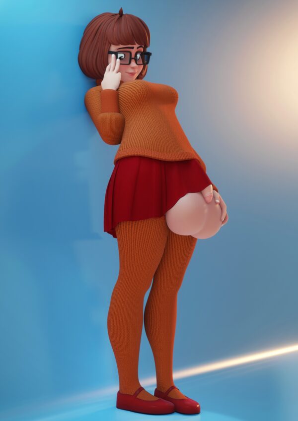Demisak - Futa Velma scooby doo porn 1