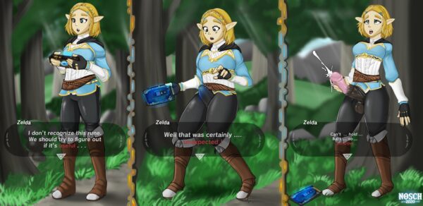 Nosch - Futa Zelda porn
