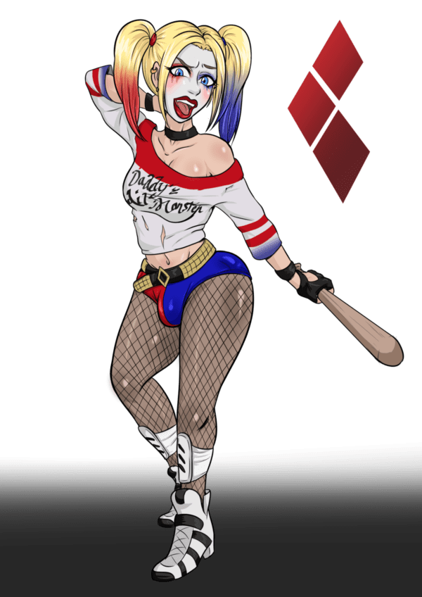 Diggerman - Futa Harley Quinn batman porn