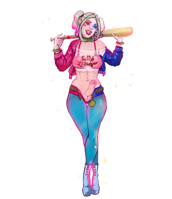 Hac83199 - Futa Harley Quinn dc batman porn 1