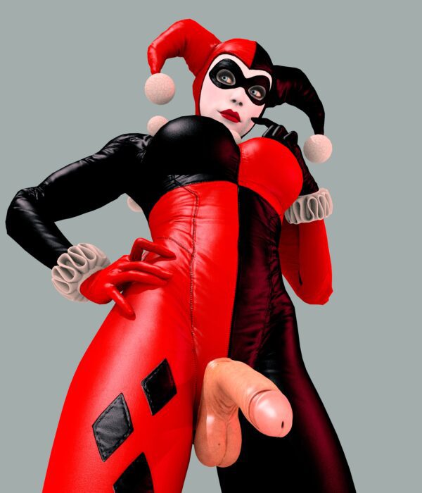 q-88 - Futa Harley Quinn batman porn 1