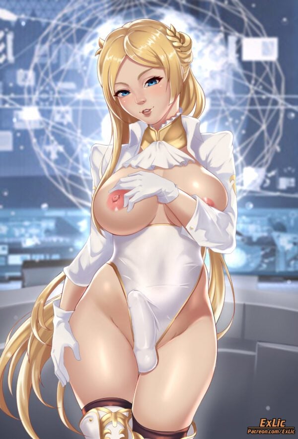 Exlic - Futa Yorha Commander nier automata hentai porn 2