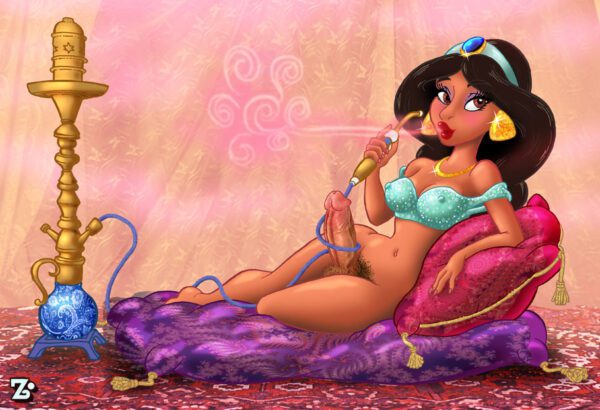 Zandersnazz - Futa Princess Jasmine disney aladdin hentai porn 2