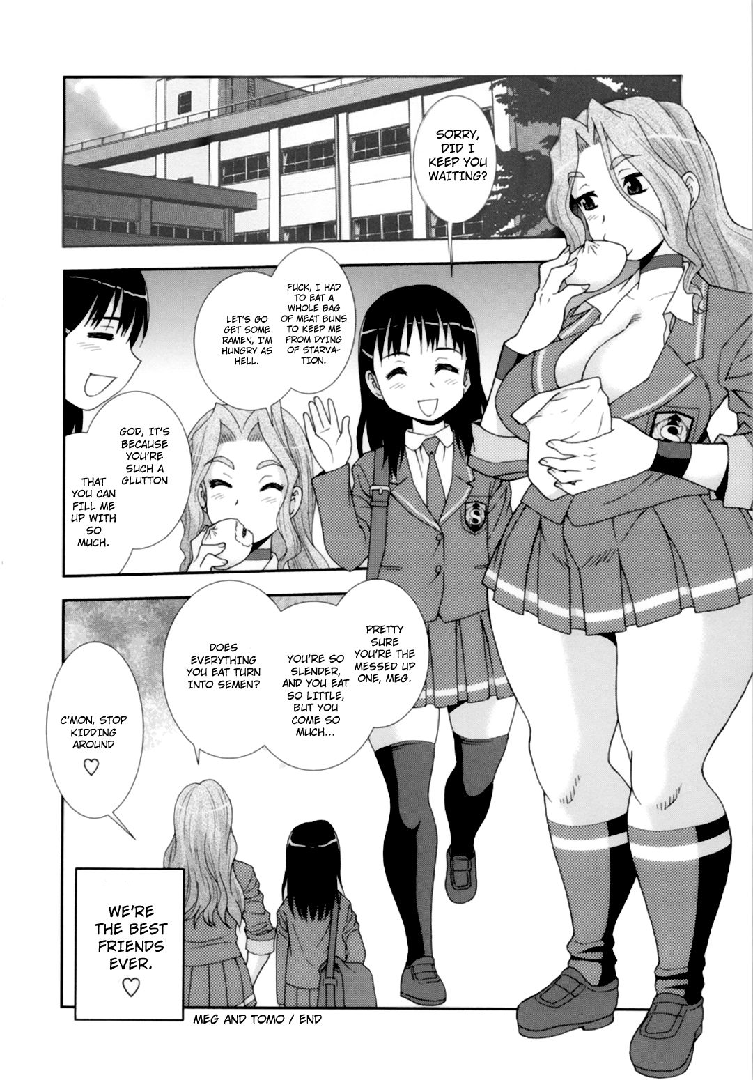 Meg and Tomo Futa on Trap Manga Shinozaki Rei (16) | Futapo!