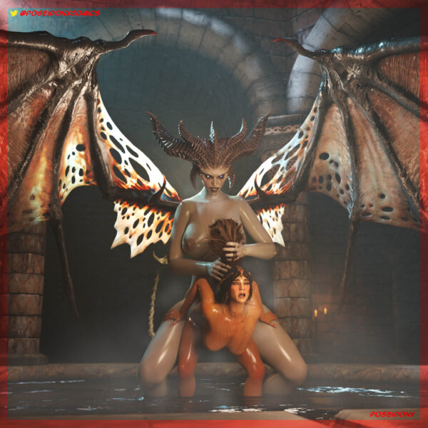 Poseidonx - Futa Lilith Sorceress diablo 4 rule 34 hentai porn 1