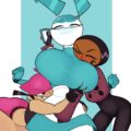 [my life as a teenage robot] Hacked + Extras Futa Comic by Zetaskully