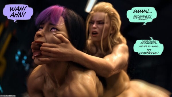 Squarepeg3d - Muscular futa Cammy White Juri Han street fighter v hentai porn 2