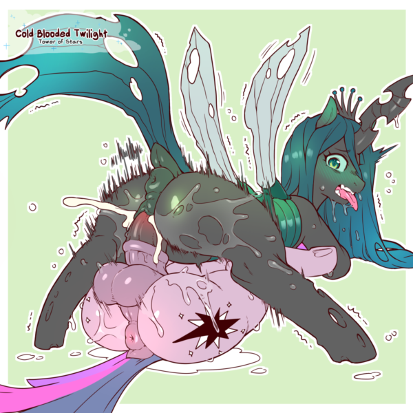 cold blooded twilight - futa queen chrysalis twilight sparkle my little pony rule 34 hentai porn 1