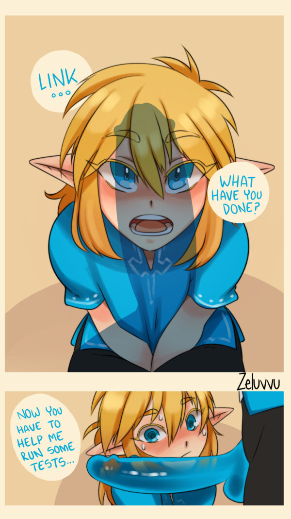 Zeluvvu - Futa on male Zelda Link futa comic rule 34 hentai porn 2