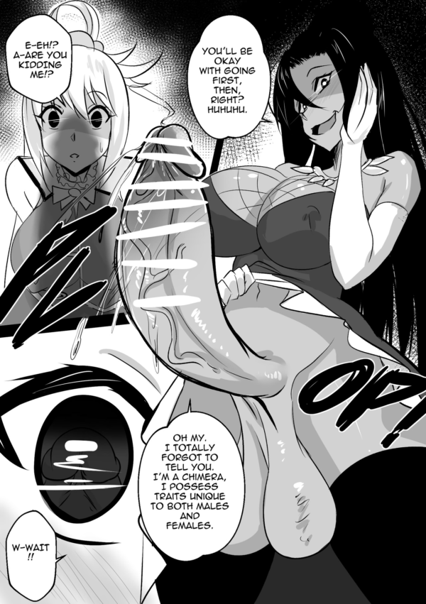 Merkonig - Futa comic Sylvia Aqua Darkness Megumin konosuba rule 34 hentai porn 2