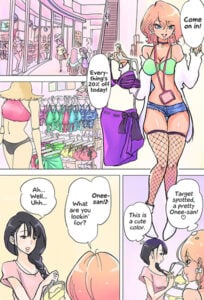 Shop Clerk Gal And Futanari Onee San Futa Comic By Tsubame