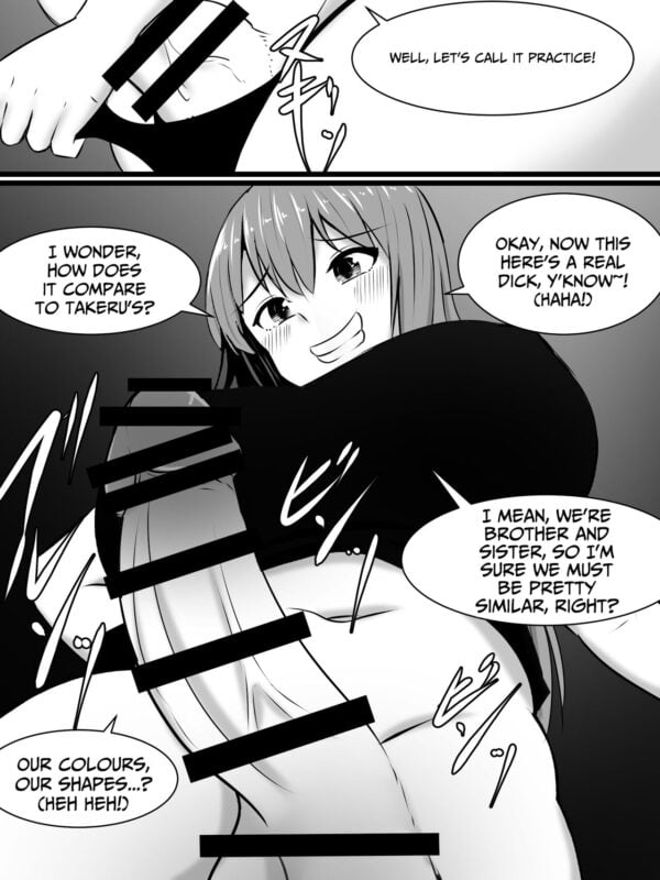 My Amazing Girlfriend Was Cucked From Me By My Big Dick Sister!? Futa Manga by Sazameki