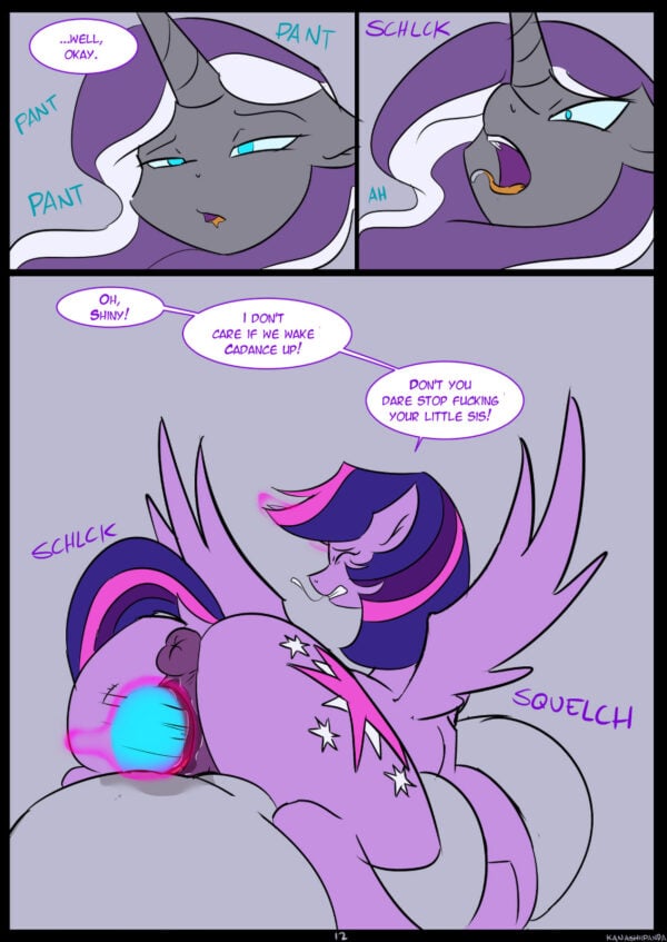 [My Little Pony] Royal Fantasy Futa Comic by KanashiiPanda