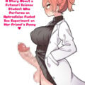 Sanae Tanemaki's "Penis Laboratory" ~ A Story About a Futanari Science Student Who Performs an Aphrodisiac Fueled Sex Experiment on Her Friend's Pussy~ Futa Manga by Hotaru