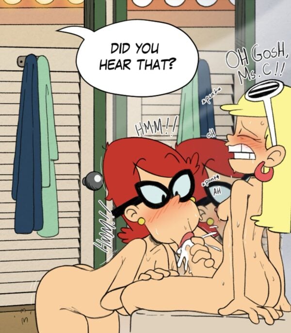 mannysdirt - futa leni loud ms scarmichael the loud house rule 34 hentai porn 2