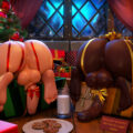 tektah - futa blood elf void elf world of warcraft christmas rule 34 hentai porn 1