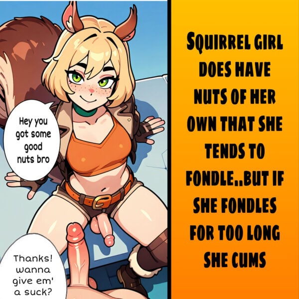 z ai generated sarina64 - Futa Squirrel Girl marvel rivals rule 34 hentai porn 1