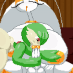 spinneborg - futa pheromosa gardevoir pokemon 1