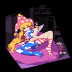 takorin - futa clownpiece touhou 7