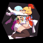 takorin - futa flandre remilia scarlet touhou gif porn 3