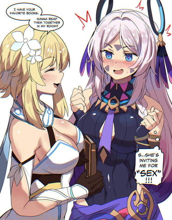 Hinghoi - futa Citlali Lumine genshin impact rule 34 hentai porn 1