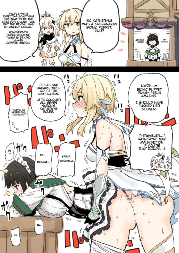 Hotaru - Futa Katheryne Lumine Paimon genshin impact rule 34 hentai porn 2