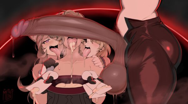 Metalling - Futa Arlecchino Freminet Lynette Lyney genshin impact rule 34 hentai porn 1