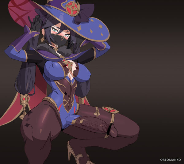 Oreomanko - Futa Mona genshin impact rule 34 hentai porn 1