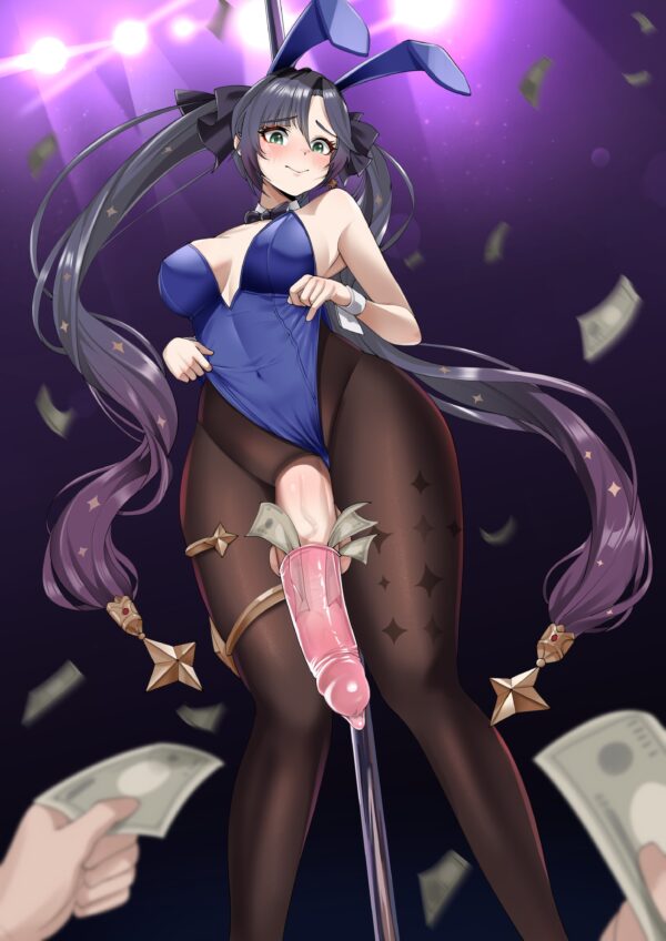 Wujack - Futa Mona genshin impact rule 34 hentai porn 1