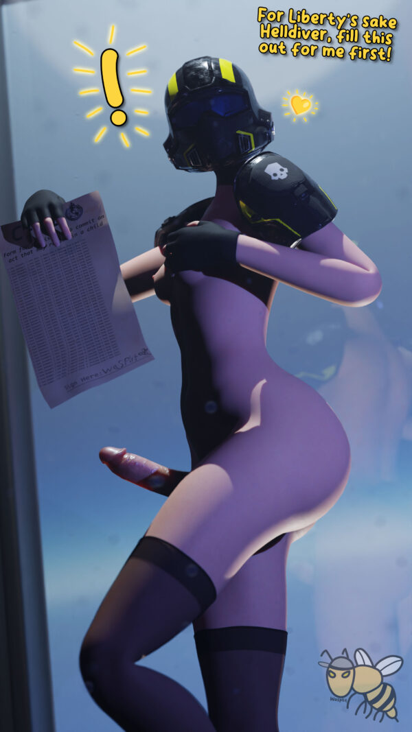 Wasplit - futa helldivers rule 34 porn hentai 2