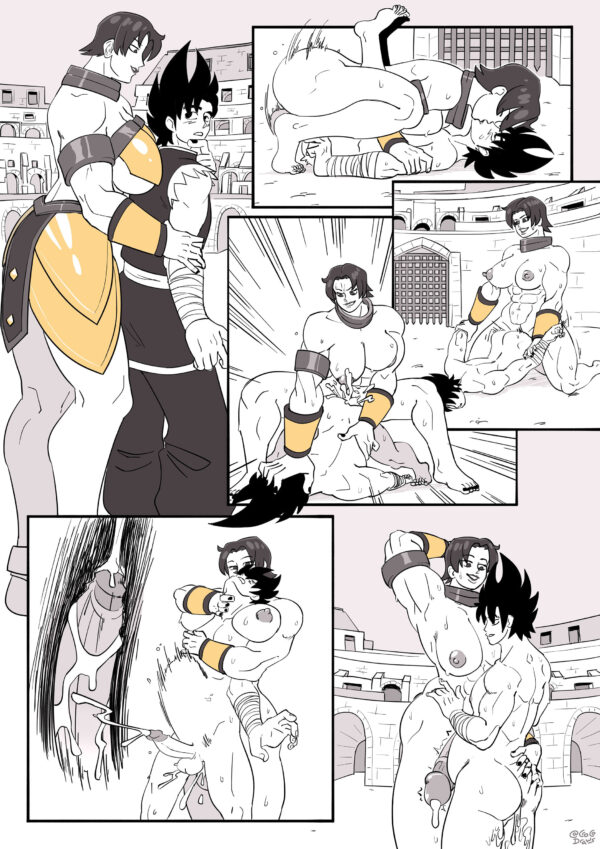 crocodraws - muscular futa on male hentai porn 2