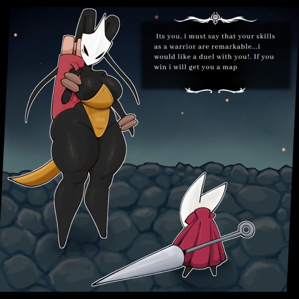 gallo wazavi - futa hornet shakra hollow knight rule 34 porn hentai 1