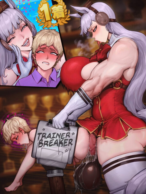 picturd - Gold Ship umamusume muscular futa on male hentai porn 2