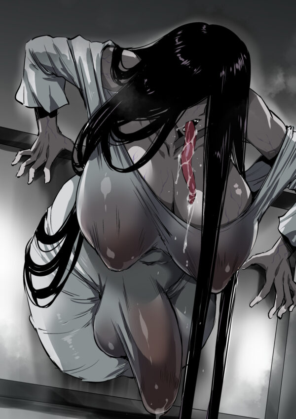 musashino sekai - futa sadako yamamura the ring rule 34 porn hentai 1