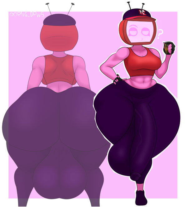 orangedraws - futa robloxian veeronica forsaken (roblox) roblox game hentai porn(1)