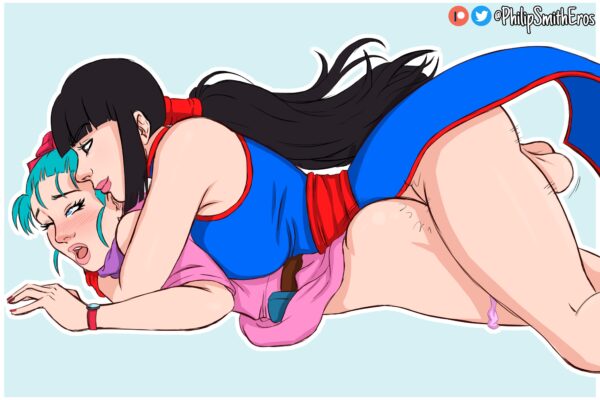 philipsmitheros - futa bulma briefs chichi dragon ball (classic) z hentai porn