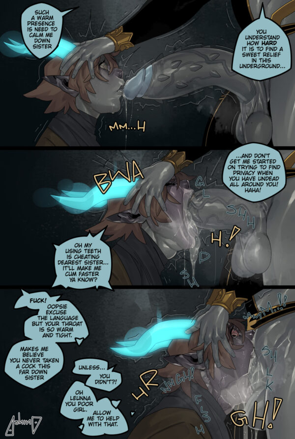 ashino_art - futa leunna (gilligans grave) munetheriss dungeons and dragons gilligans grave nat19 text or caption hentai porn