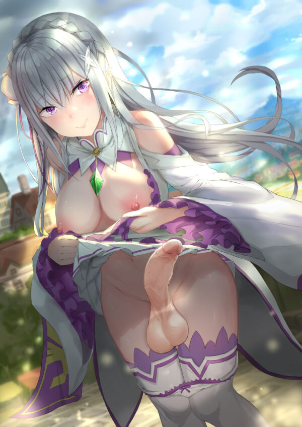 tomaco - futa emilia (re zero) re zero kara hajimeru isekai seikatsu hentai porn