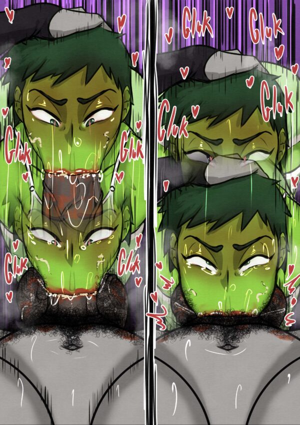 dittochad - futa beast boy raven (dc) dc comics teen titans hentai porn 07