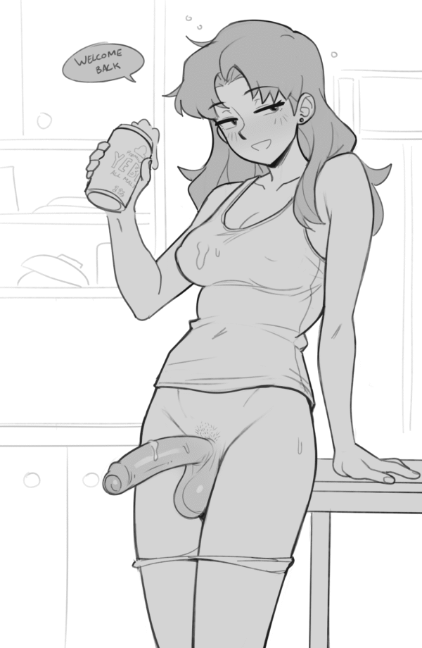 dross - futa misato katsuragi neon genesis evangelion yebisu text or caption hentai porn