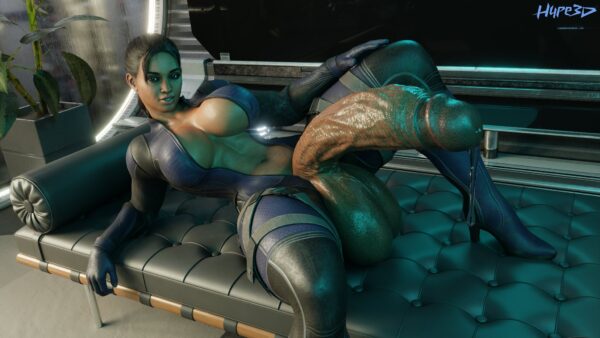 hype3d - futa sheva alomar capcom resident evil hentai porn