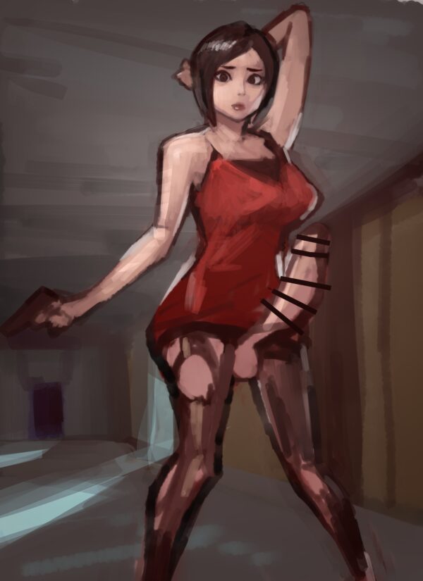 kmaro - futa ada wong capcom resident evil hentai porn