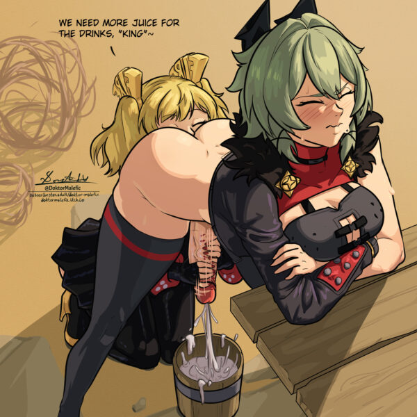 doktor_malefic - futa dick milking burnice white caesar king hoyoverse mihoyo subscribestar zenless zone zero