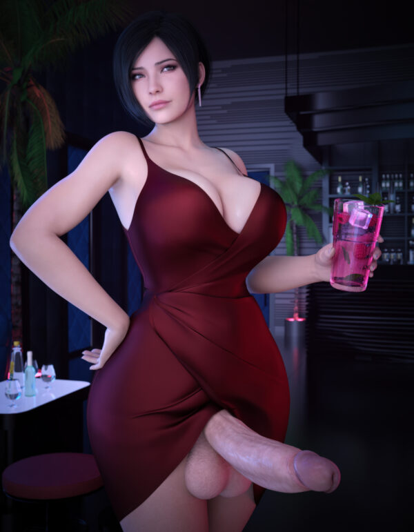 stevencarson - futa ada wong ada wong (adriana) capcom resident evil resident evil 2 resident evil 2 remake resident evil(1)