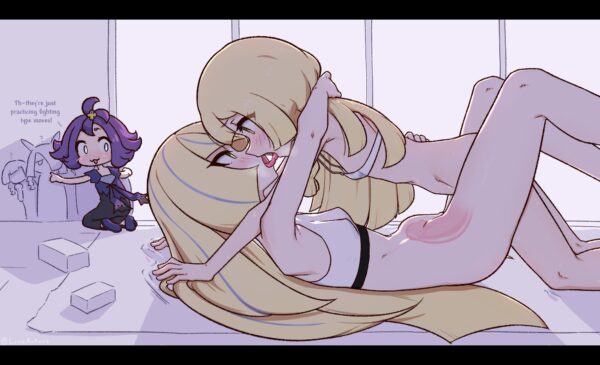 liveactors - futa acerola (pokemon) kirlia lillie (pokemon) lusamine (pokemon) pokemon (species) game freak nintendo pokemon pokemon sm hentai porn