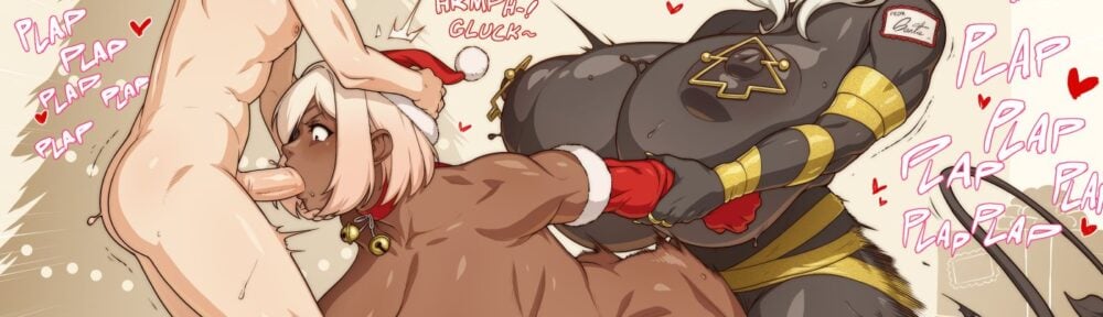 sulcate - futa on futa dahlia (sulcate) original character christmas original hentai porn